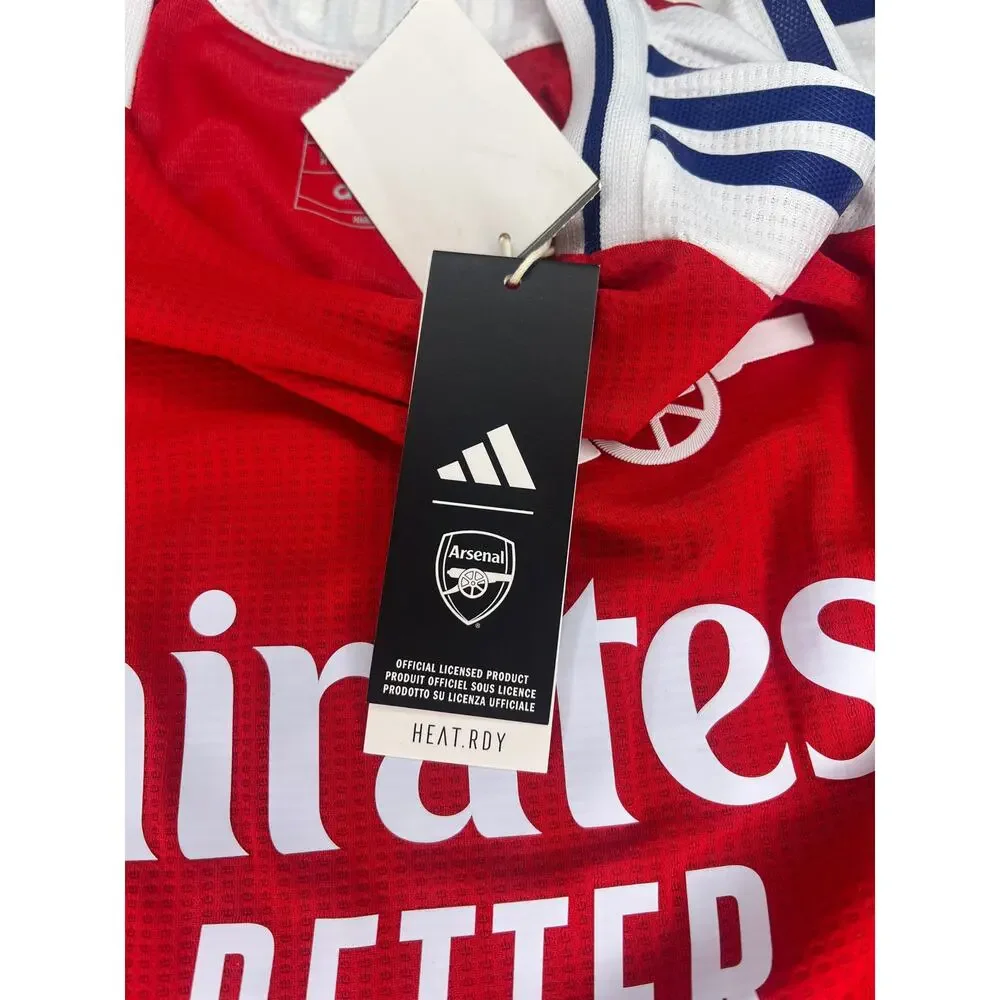 Adidas Arsenal 2024/25 Home Authentic Match Jersey Size Medium Mens